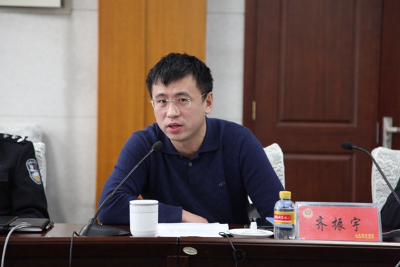 齐振宇处长讲话介绍评审活动情况与要求评审会现场